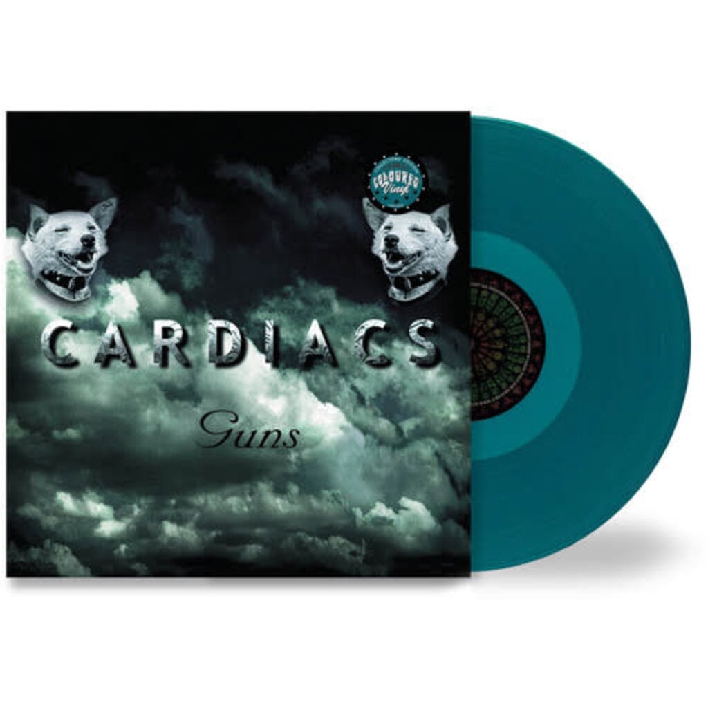 Vinyl NEW The Cardiacs-Guns-LP Aqua Vinyl