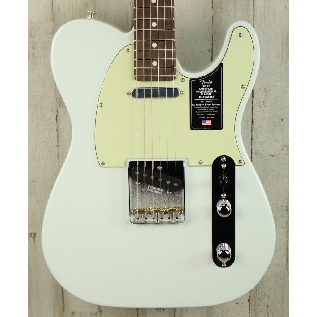 Fender DEMO Fender Limited Edition American Professional Classic Telecaster w/ Fender Silent System - Sonic Blue (996)