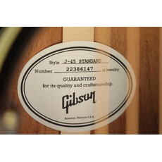 Gibson NEW Gibson J-45 Standard - Vintage Sunburst (147)