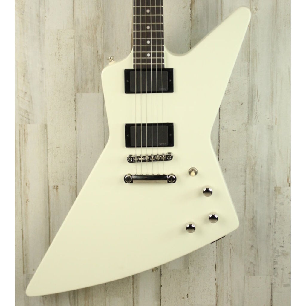 Epiphone DEMO Epiphone Explorer '80s EMG - Classic White (046)