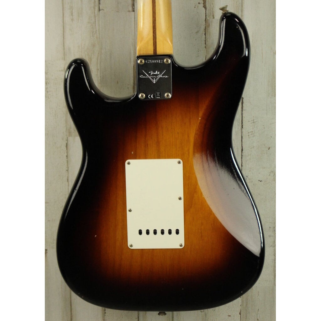 Fender DEMO Fender '56 Stratocaster Journeyman Relic - Wide-Fade 2-Color Sunburst (912)