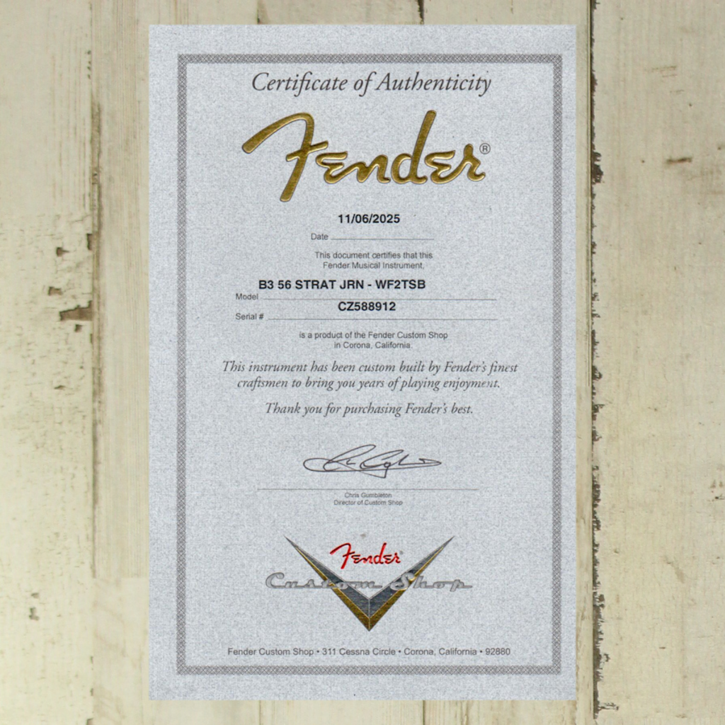 Fender DEMO Fender '56 Stratocaster Journeyman Relic - Wide-Fade 2-Color Sunburst (912)