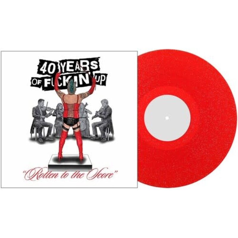 Vinyl NEW Fat Mike- 40 Years of F***in' Up: Rotten to the Score-LP Red Vinyl