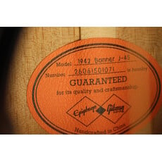 Epiphone DEMO Epiphone 1942 Banner J-45 Reissue - Vintage Sunburst (071)