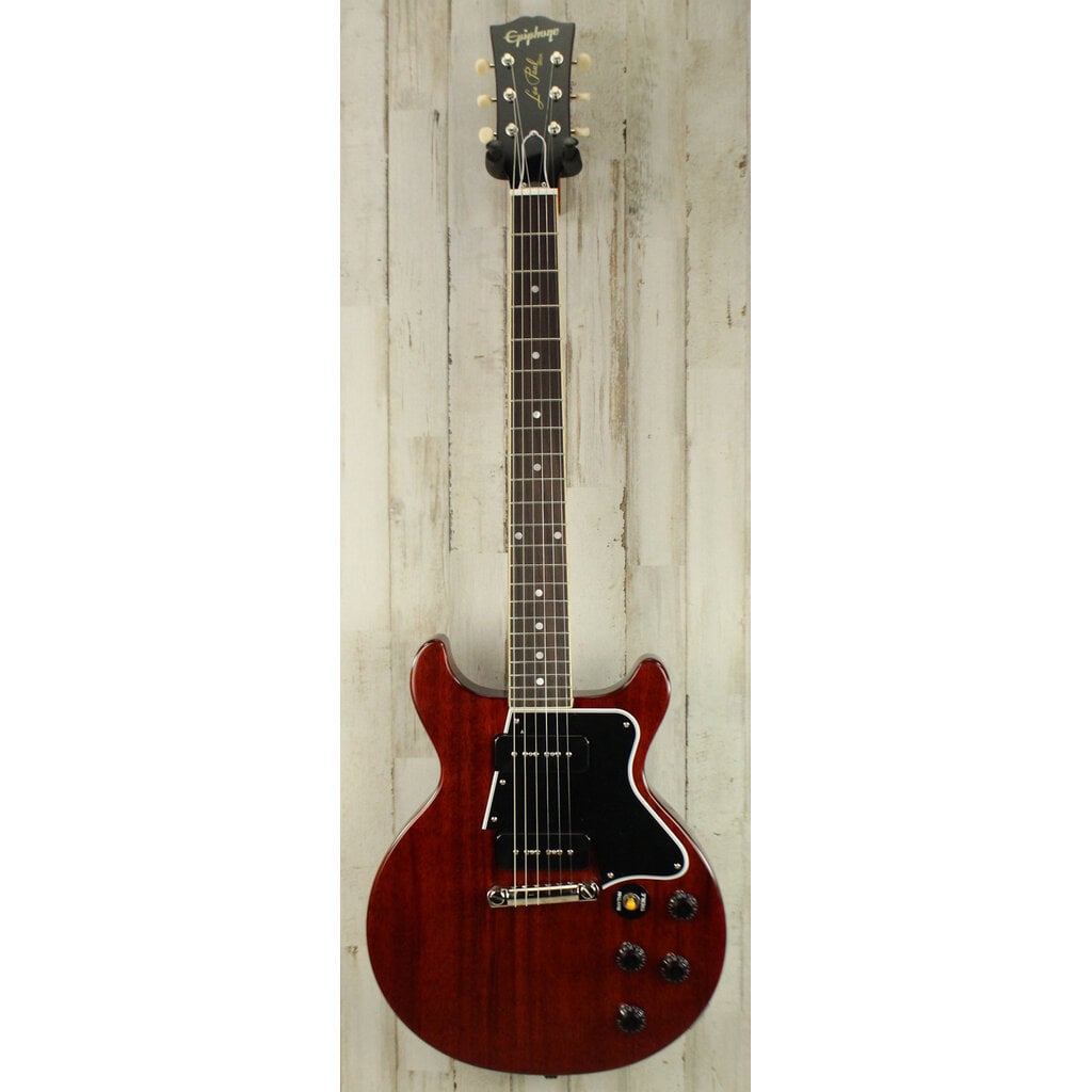 Epiphone DEMO Epiphone Inspired by Gibson Custom 1960 Les Paul Special Double Cut Reissue - Cherry Red (726)