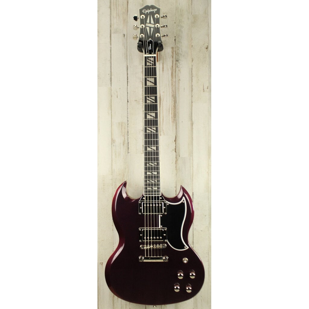 Epiphone DEMO Epiphone Inspired by Gibson Futura SG Custom - Midnight Ember Shift (442)