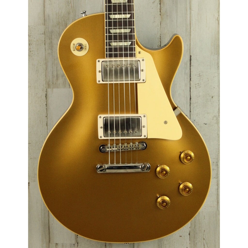 Gibson Custom DEMO Gibson Custom 1957 Les Paul Goldtop Darkback Reissue - Double Gold VOS (351)