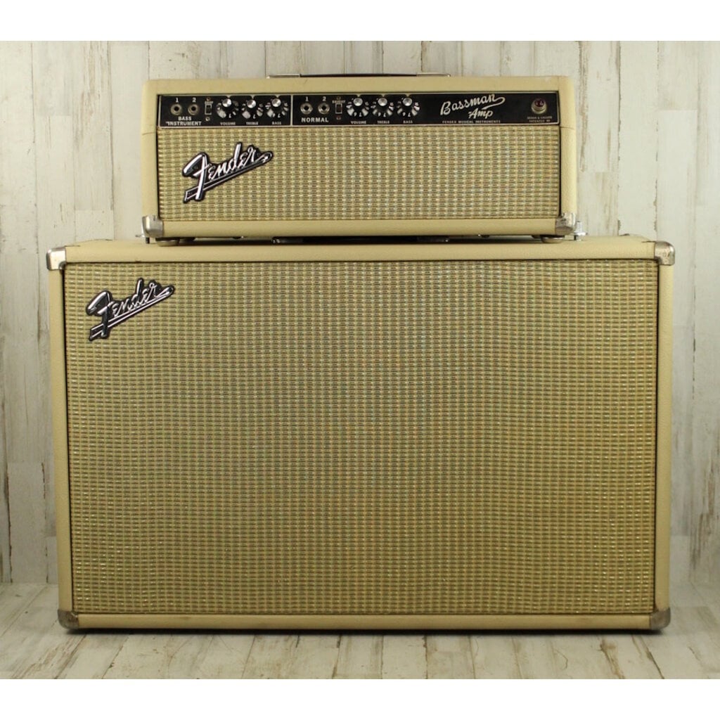 Fender VINTAGE Fender Bassman Head/Cab (944)