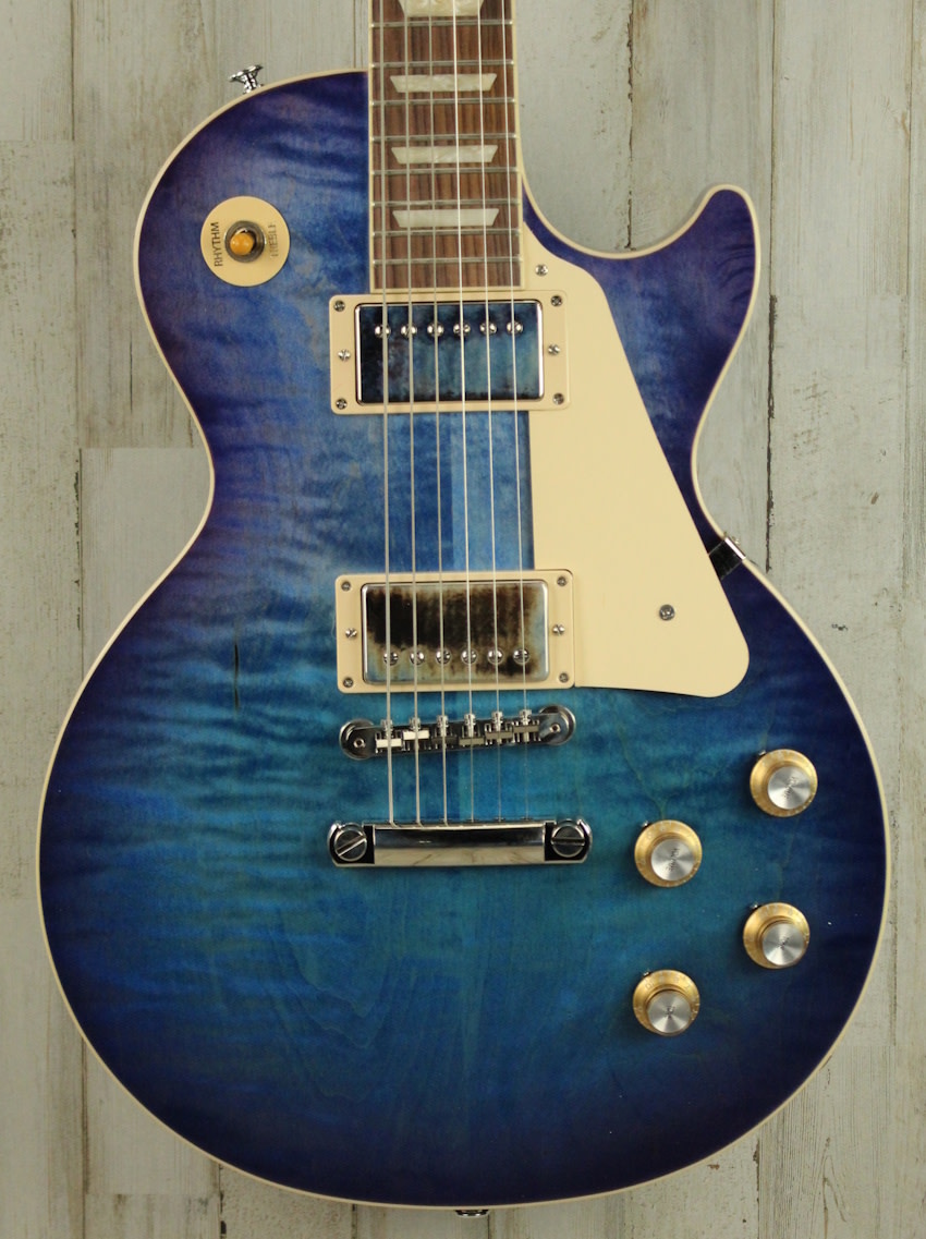 ギター GIBSON les paul standard llic blue DEMO Gibson Les Paul Standard '60s Figured Top - Blueberry Burst