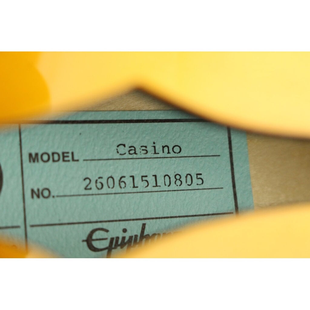 Epiphone DEMO Epiphone Casino - Vintage Sunburst (805)