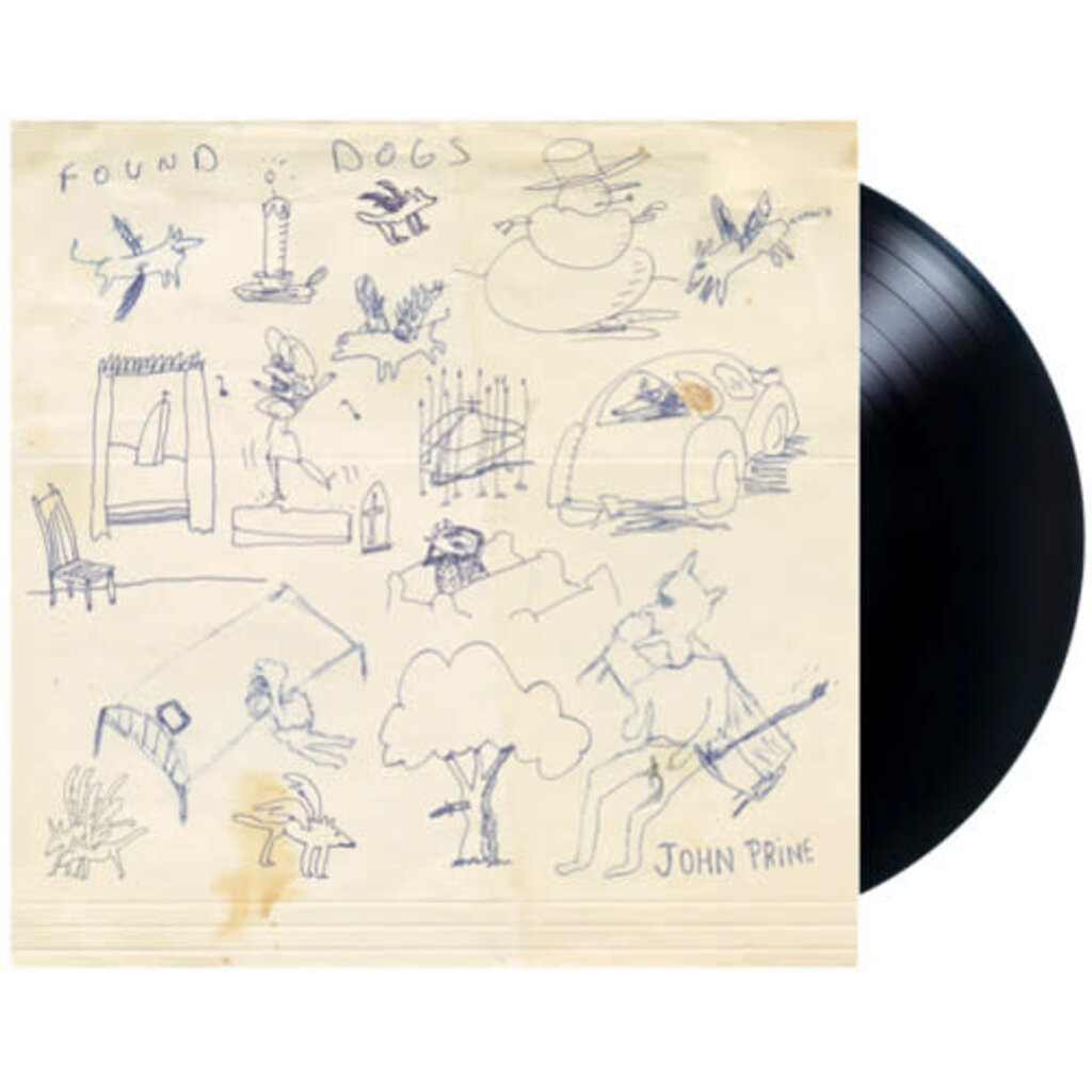 Vinyl NEW John Prine- Found Dogs-LP Black Vinyl