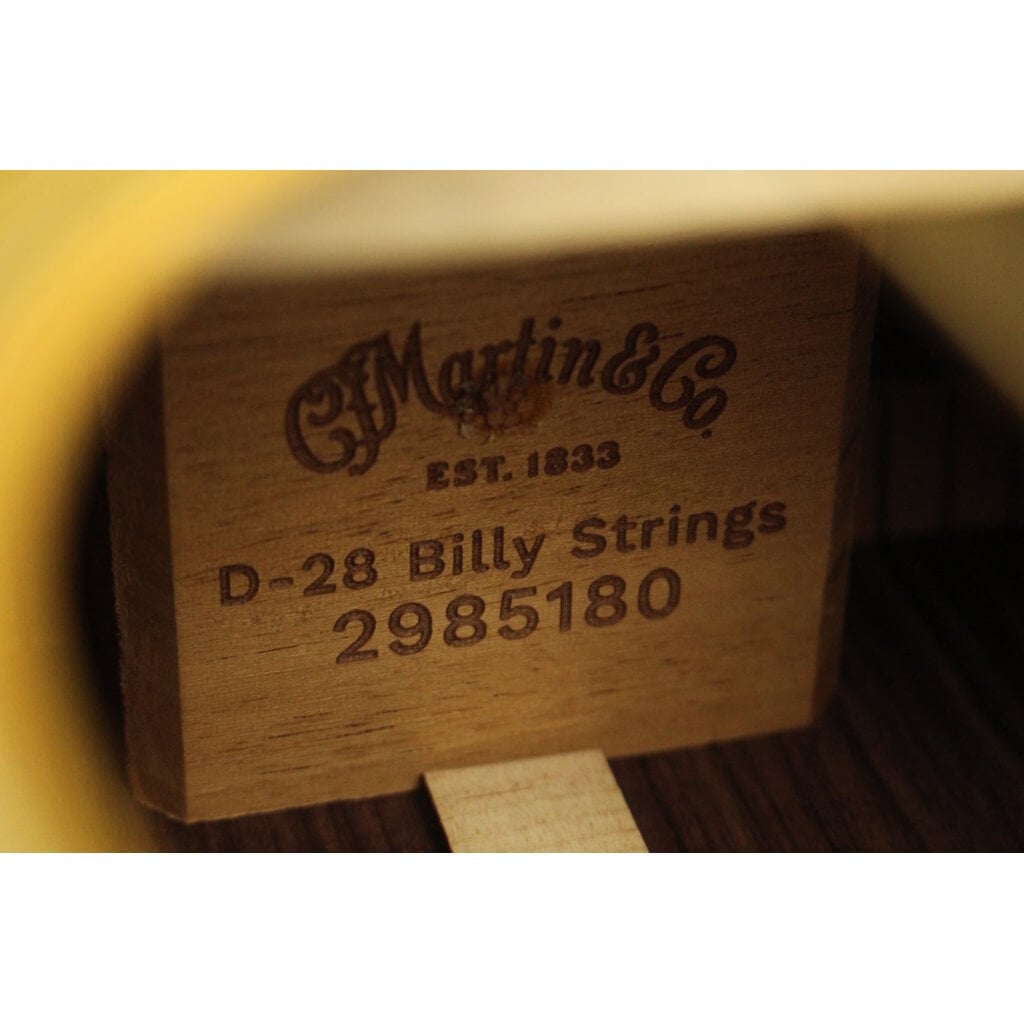 Martin USED Martin Billy Strings D-28 (180)