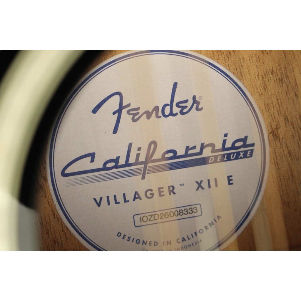Fender DEMO Fender California Deluxe Villager E - Black (333)