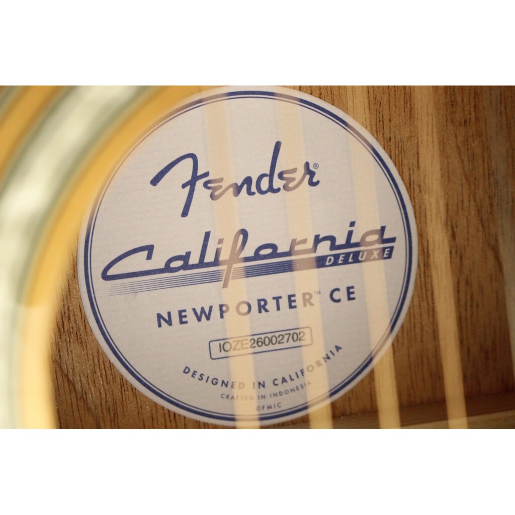 Fender DEMO Fender California Deluxe Newporter CE - Natural (702)