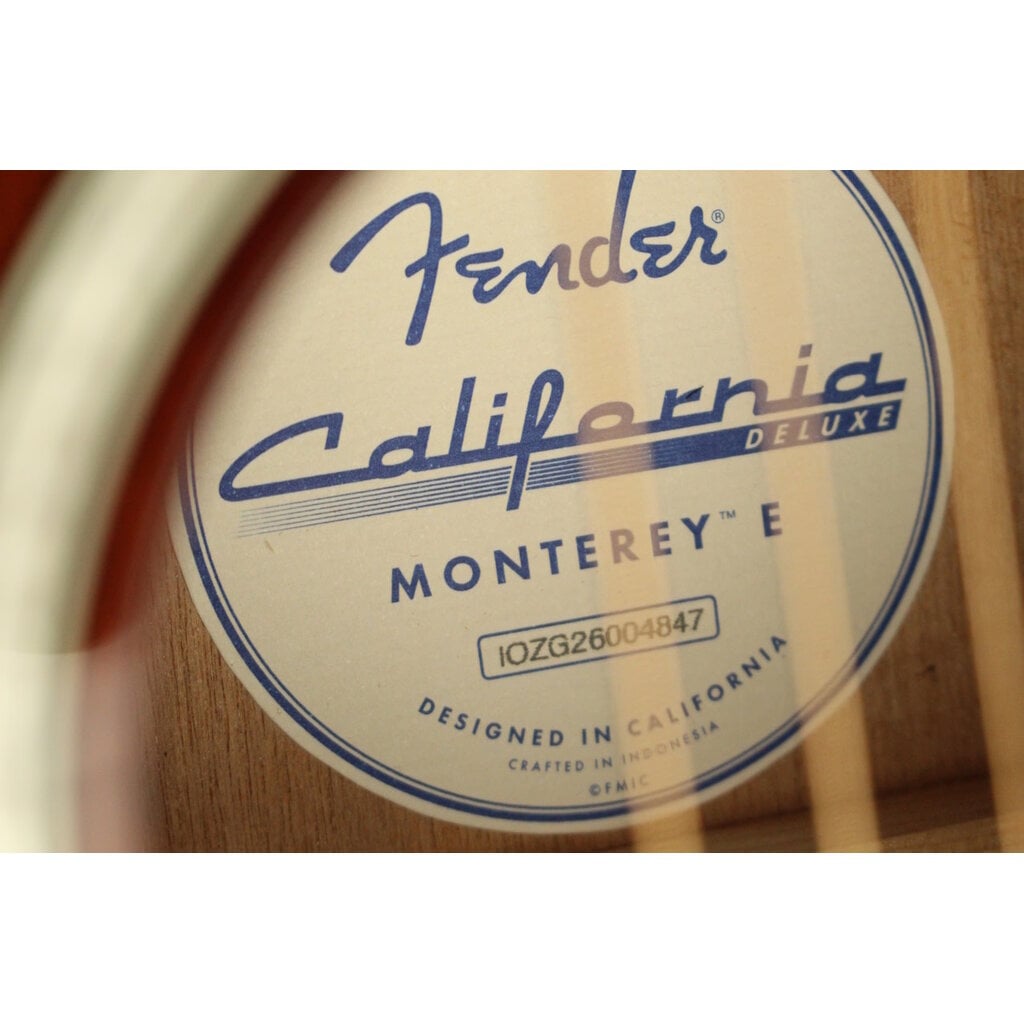 Fender DEMO Fender California Deluxe Monterey E Mahogany - Natural (847)