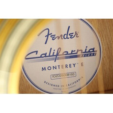 Fender DEMO Fender California Deluxe Monterey E - Aztec Gold (193)