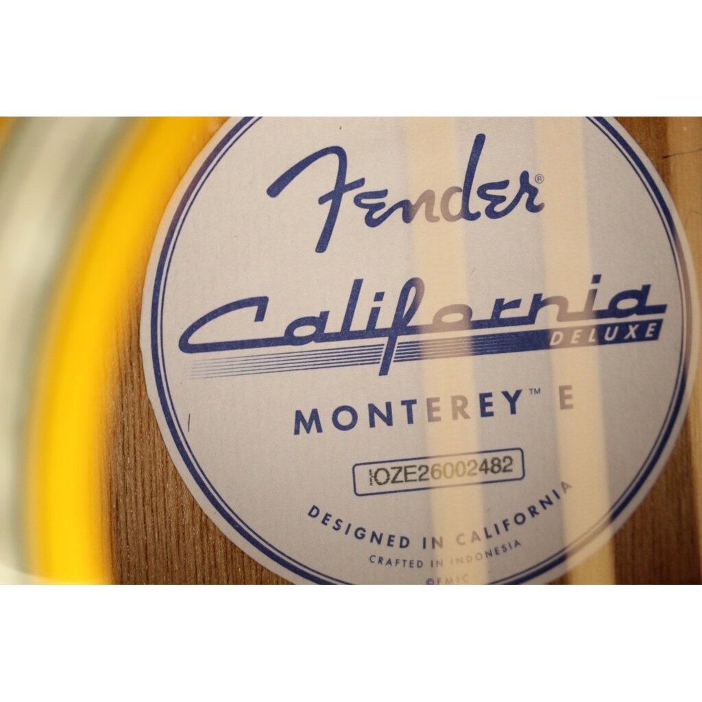 Fender DEMO Fender California Deluxe Monterey E - Honey Sunburst (482)