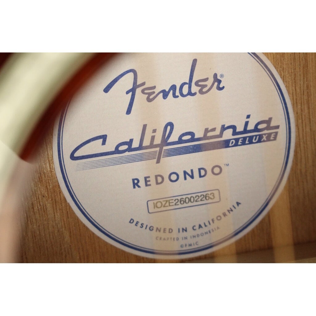 Fender DEMO Fender California Deluxe Redondo - Natural (263)