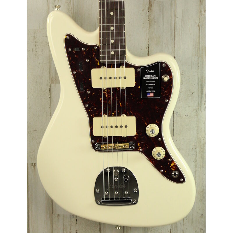 Fender DEMO Fender American Professional Jazzmaster - Olympic White (031)