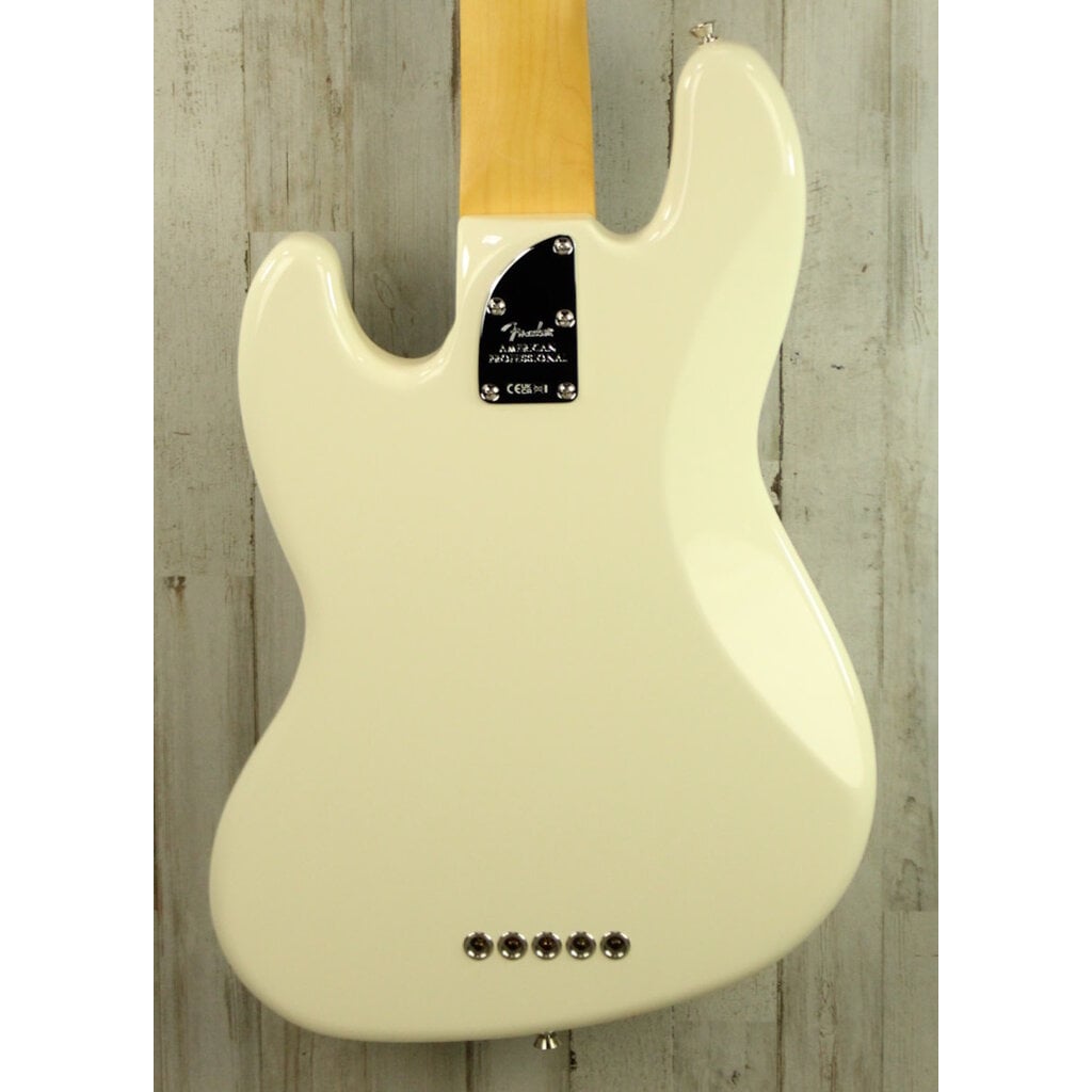 Fender DEMO Fender American Professional Jazz Bass V - Olympic White (201)