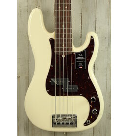 Fender DEMO Fender American Professional Precision Bass V - Olympic White (844)