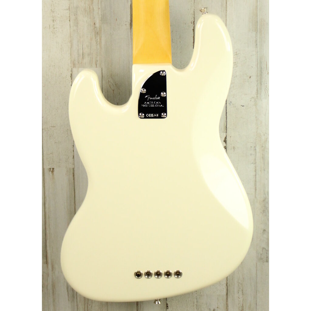 Fender DEMO Fender American Professional Jazz Bass V - Olympic White (933)