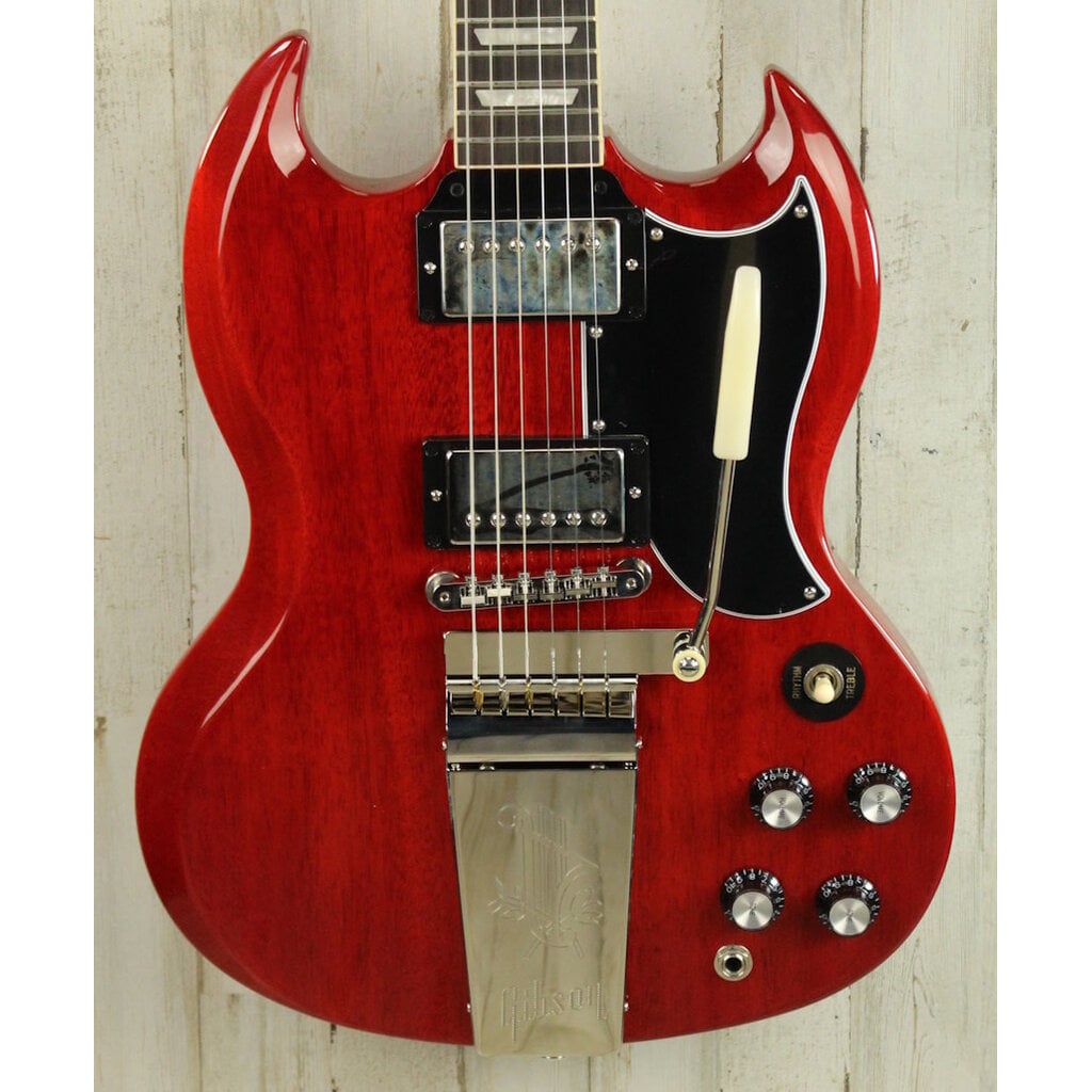 Gibson DEMO Gibson SG Standard '61 Maestro Vibrola - Vintage Cherry (061)