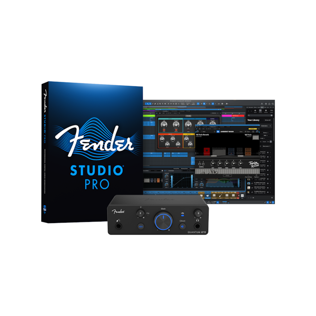 Fender NEW Fender Quantum LT 2 USB-C Audio Interface