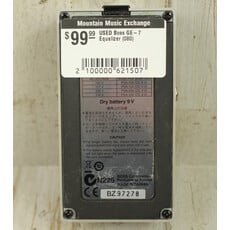 Boss USED Boss GE-7 Equalizer (080)