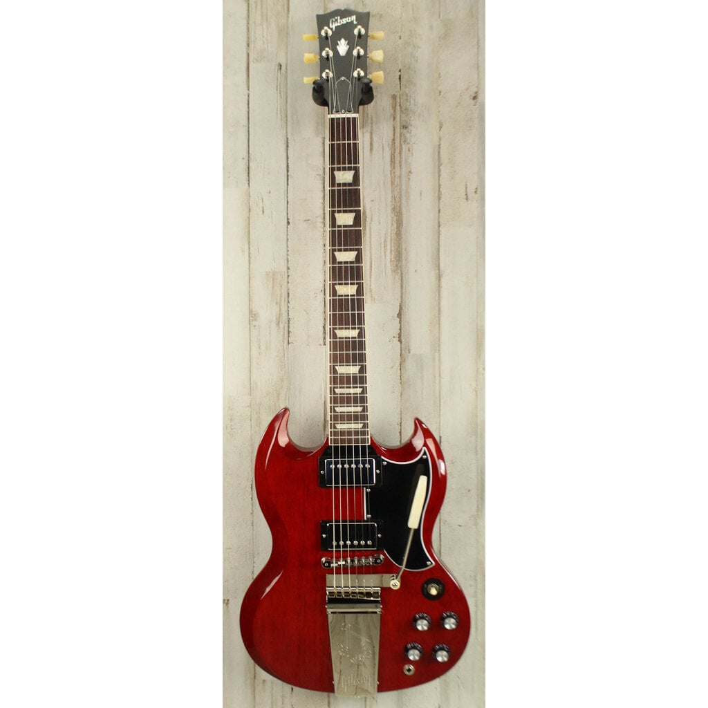 Gibson DEMO Gibson SG Standard '61 Maestro Vibrola - Vintage Cherry (187)