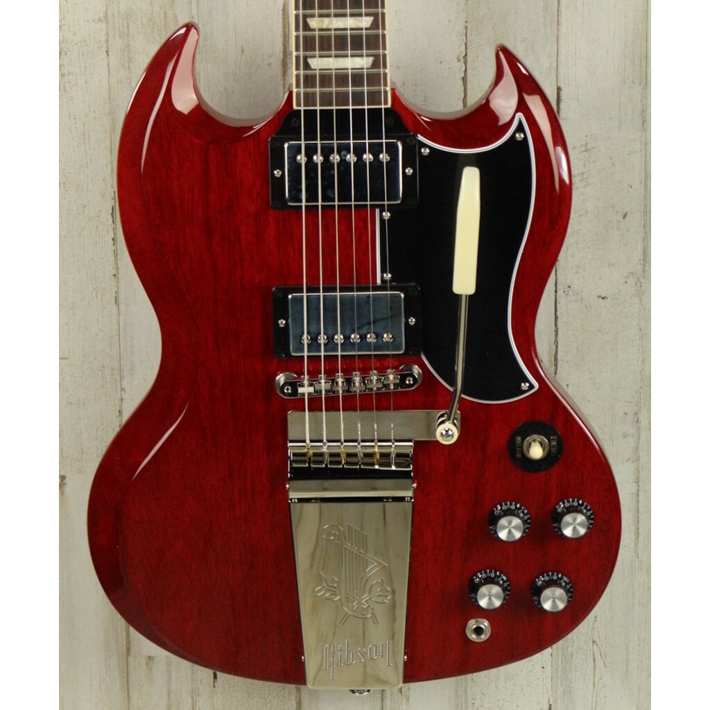 Gibson DEMO Gibson SG Standard '61 Maestro Vibrola - Vintage Cherry (264)