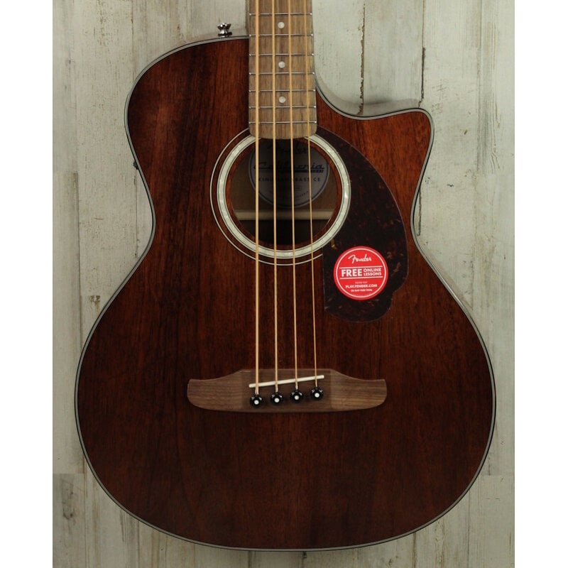 Fender DEMO Fender California Deluxe Kingman Bass CE Mahogany - Natural (140)