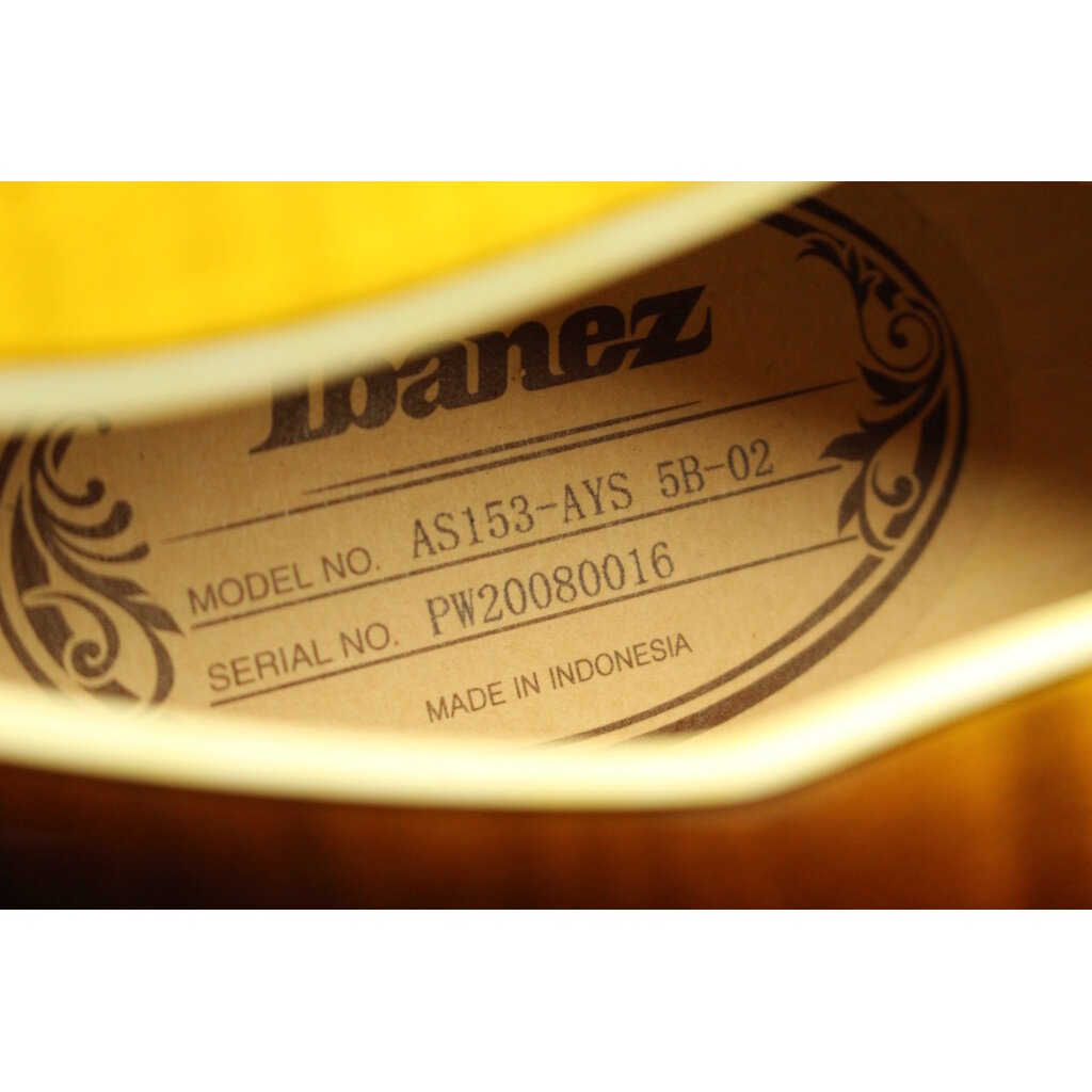 Ibanez USED Ibanez AS153-AYS (016)