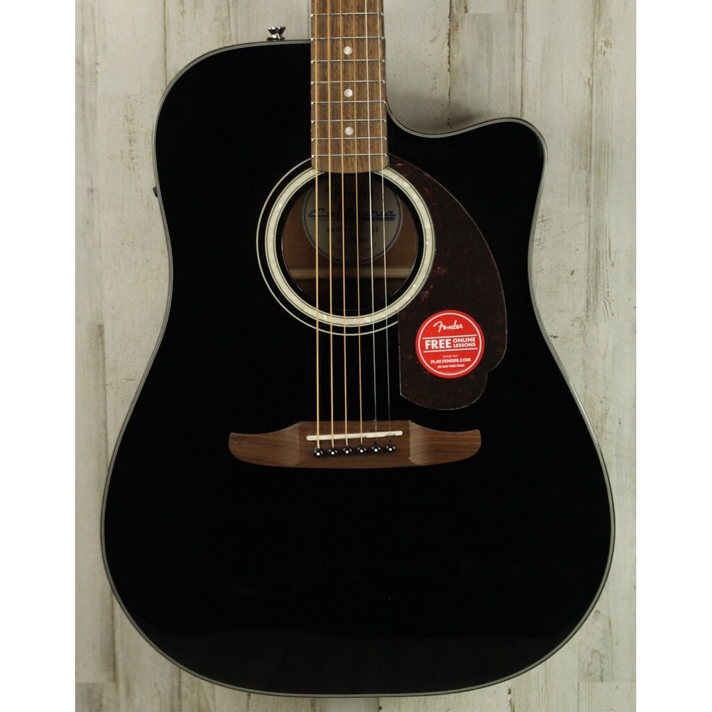 Fender DEMO Fender California Deluxe Redondo CE - Black (652)