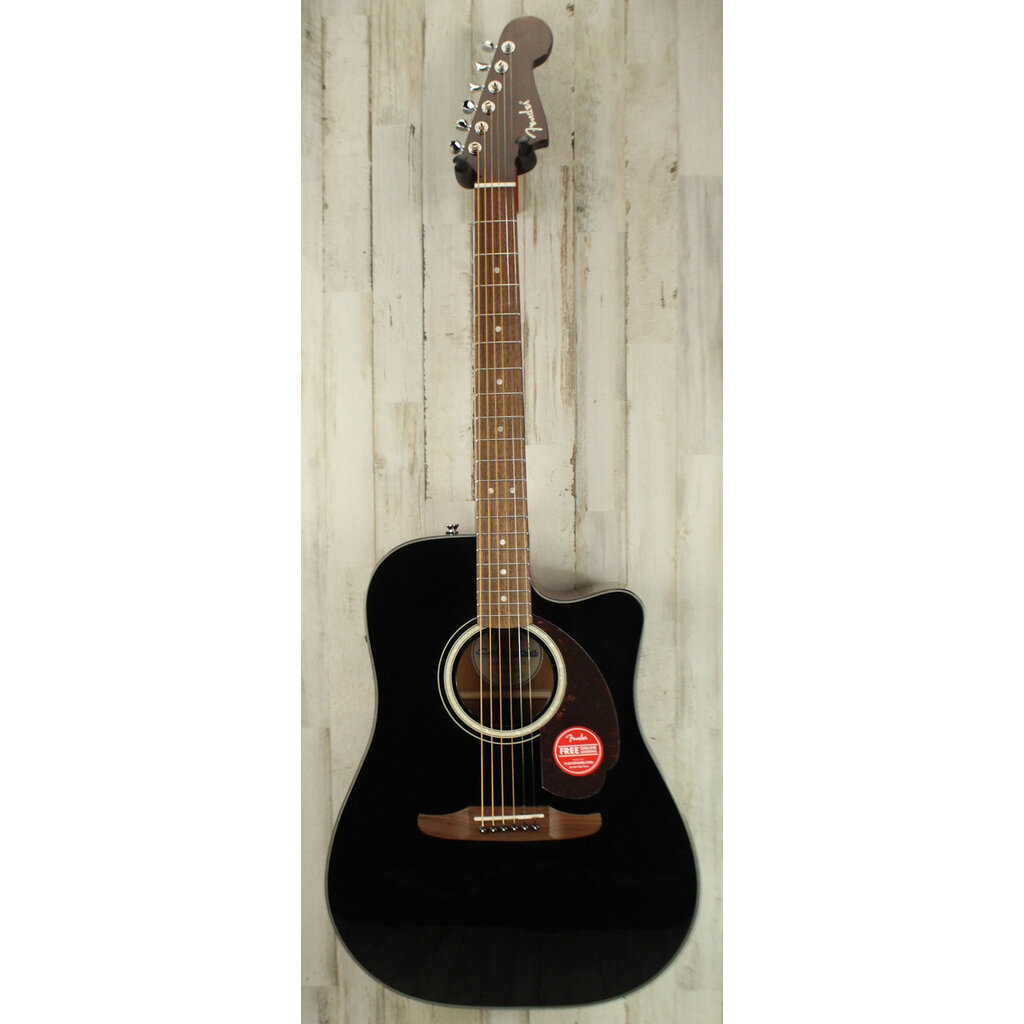 Fender DEMO Fender California Deluxe Redondo CE - Black (652)