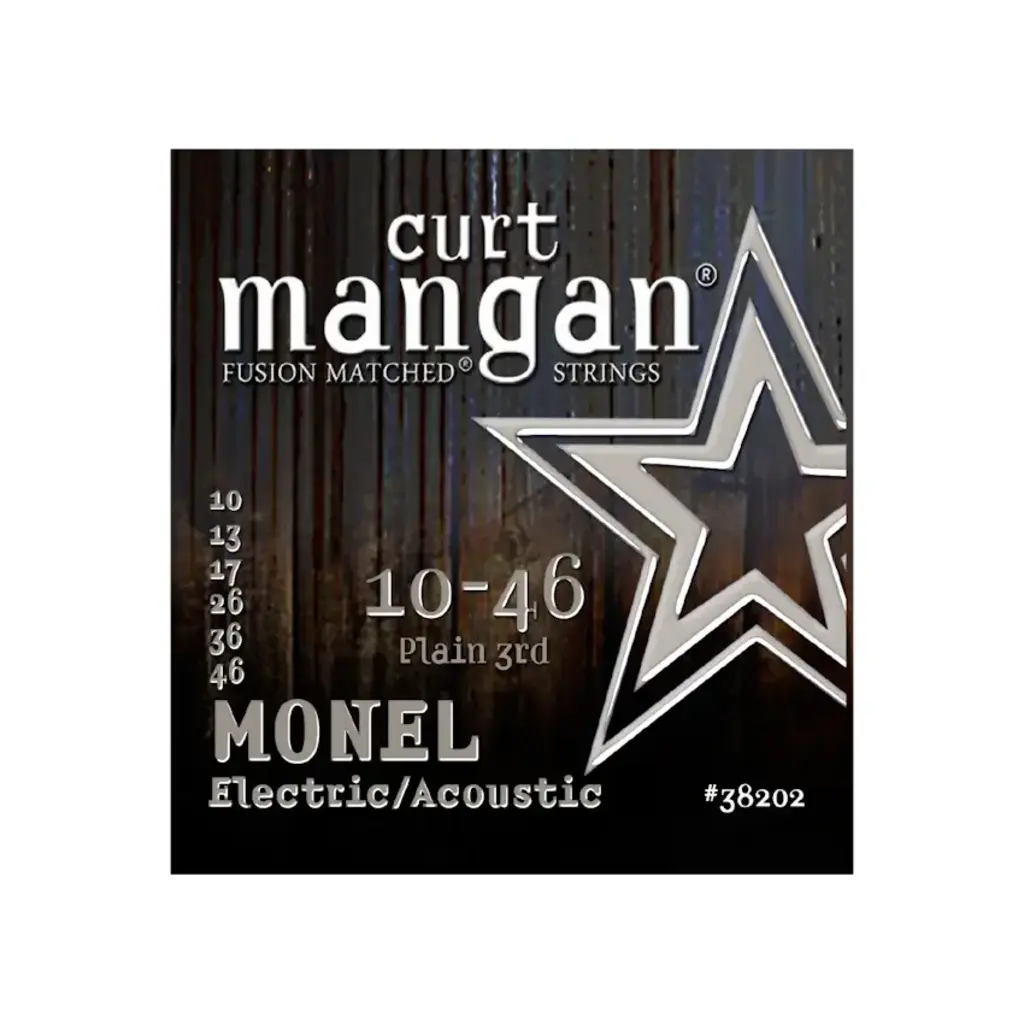 Curt Mangan NEW Curt Mangan Monel Hex Core Acoustic Strings - .010-.046