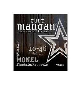 Curt Mangan NEW Curt Mangan Monel Hex Core Acoustic Strings - .010-.046