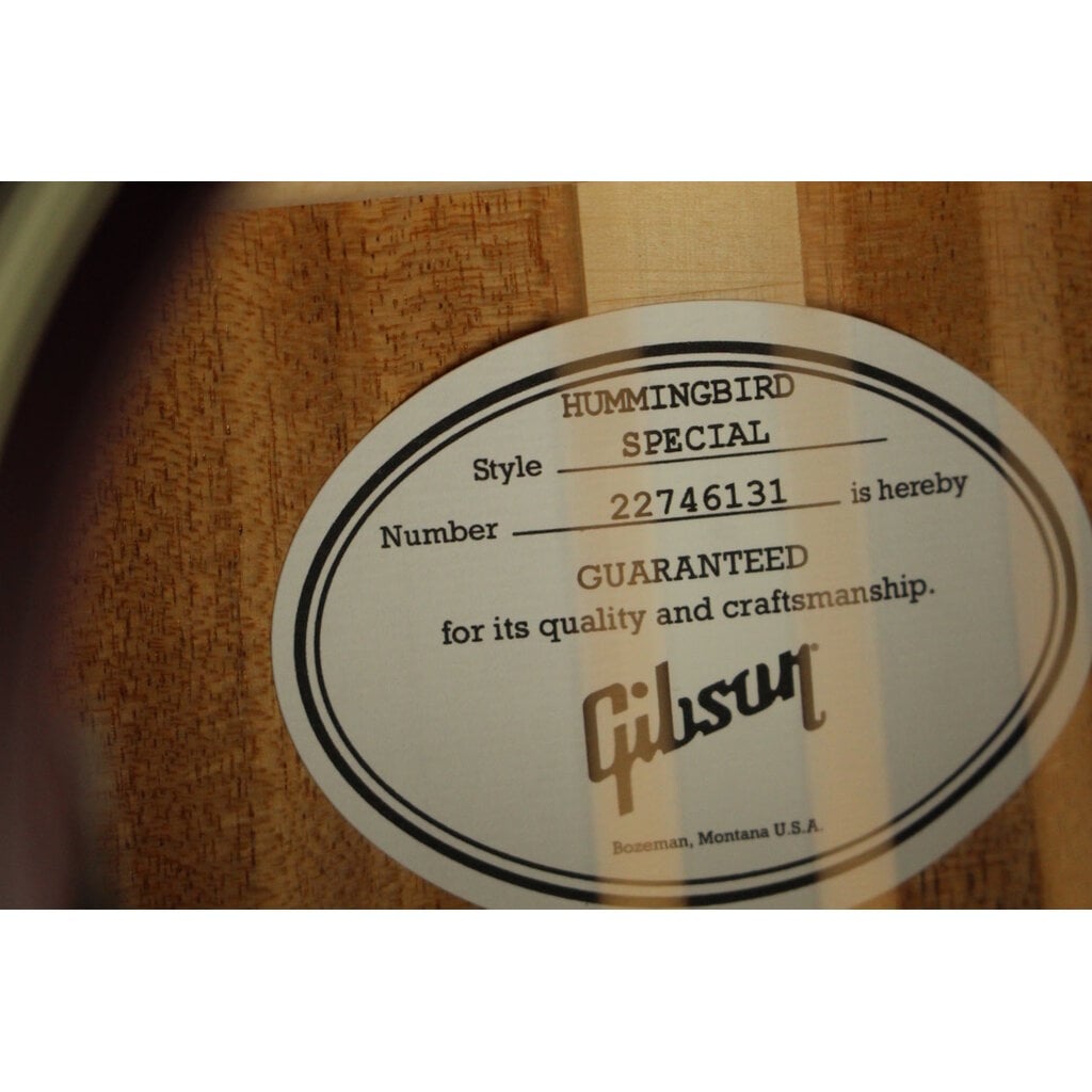 Gibson NEW Gibson Hummingbird Special - Wine Red (131)