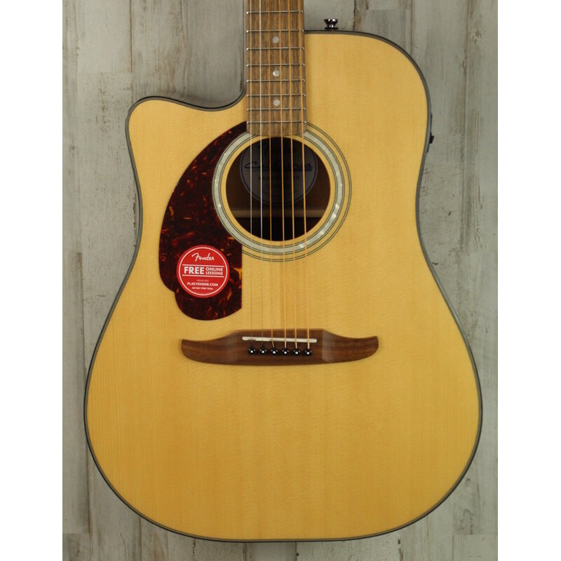 Fender DEMO Fender California Deluxe Redondo CE Left-Handed - Natural (498)