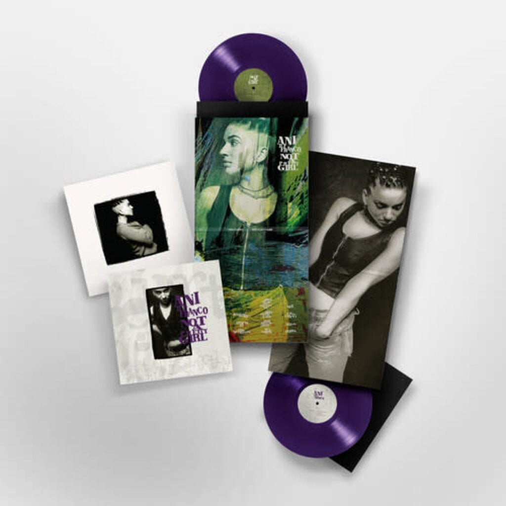 Vinyl NEW Ani DiFranco-Not A Pretty Girl-2xLP Purple Vinyl