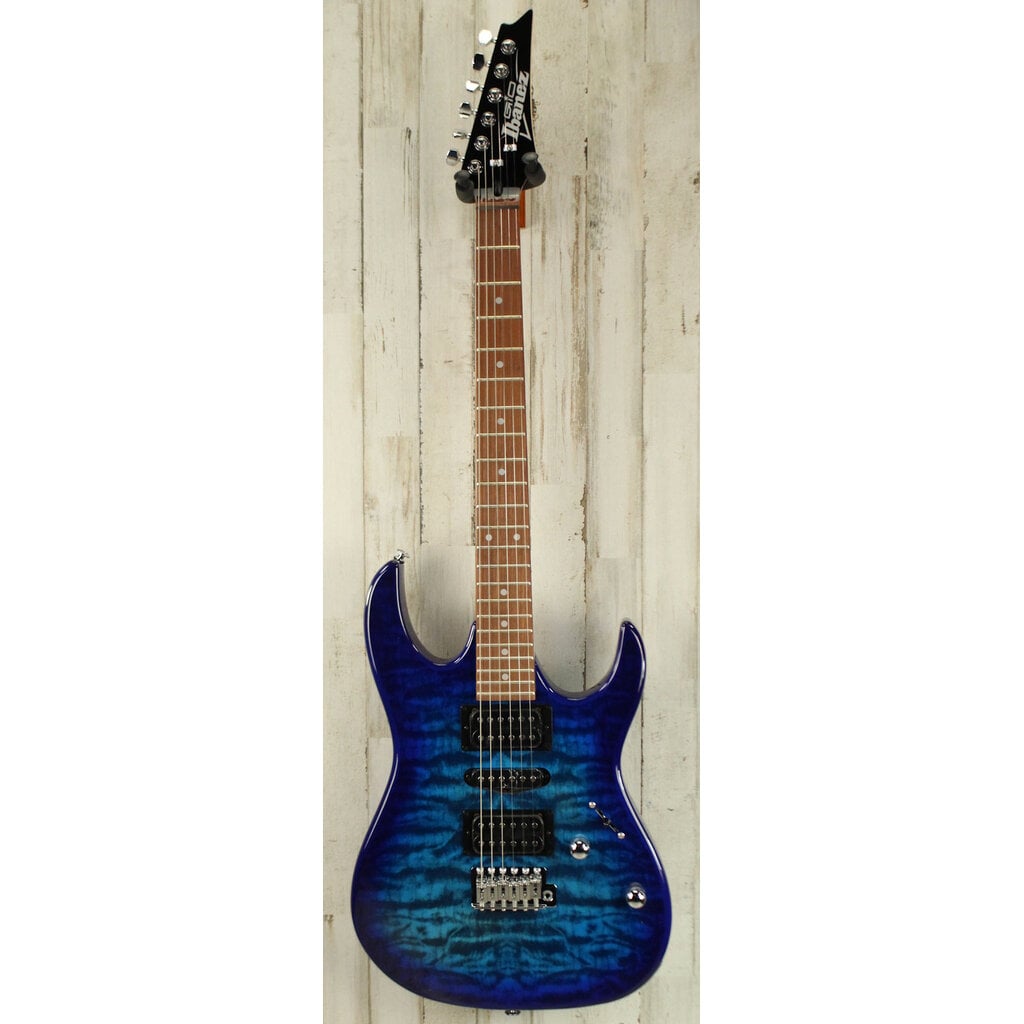 Ibanez DEMO Ibanez GIO GRX70QA - Transparent Blue Burst (244)