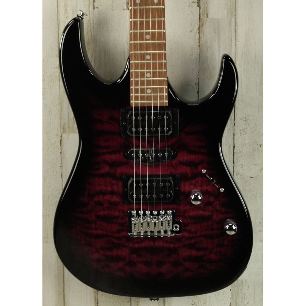 Ibanez DEMO Ibanez GIO GRX70QA - Transparent Violet Sunburst (433)