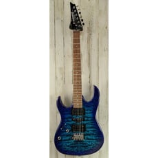 Ibanez DEMO Ibanez GIO GRX70QAL Left-Handed - Transparent Blue Burst (772)
