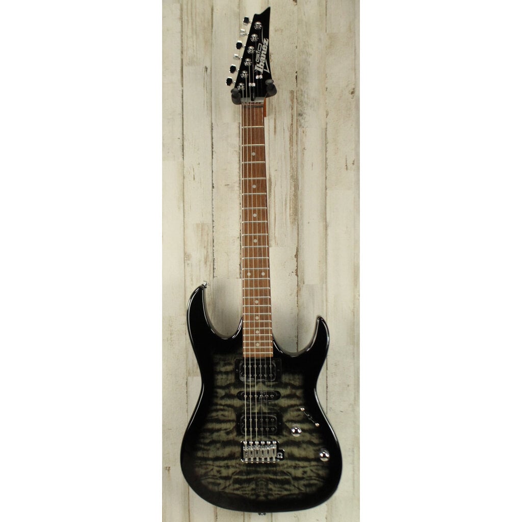 Ibanez DEMO Ibanez GIO GRX70QA - Transparent Black Sunburst (338)
