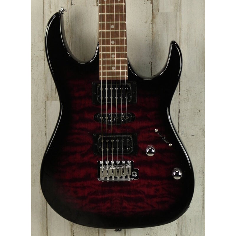 Ibanez DEMO Ibanez GIO GRX70QA - Transparent Violet Sunburst (432)