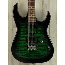 Ibanez DEMO Ibanez GIO GRX70QA - Transparent Emerald Burst (486)