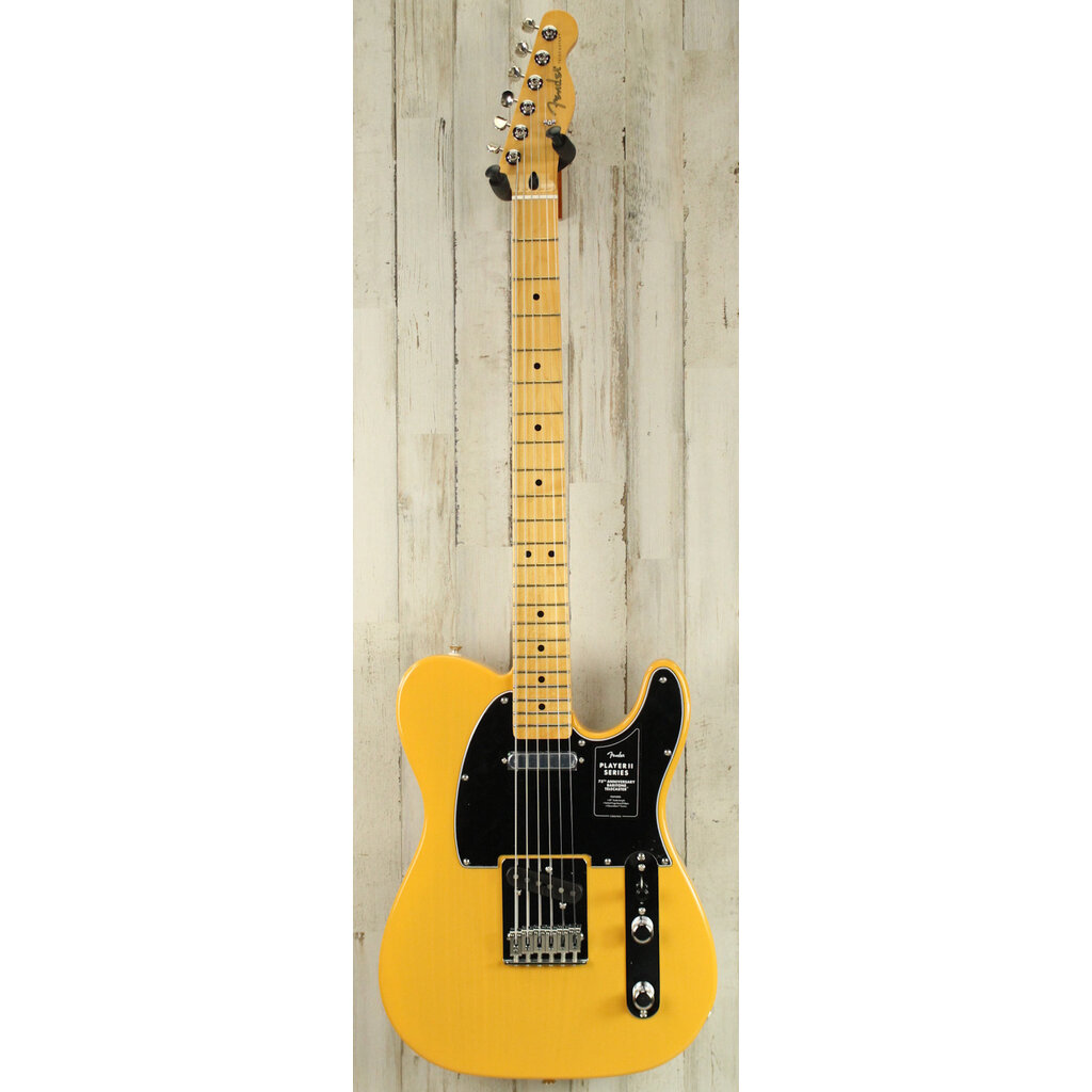 Fender DEMO Fender 75th Anniversary Player II Baritone Telecaster - Butterscotch Blonde (651)