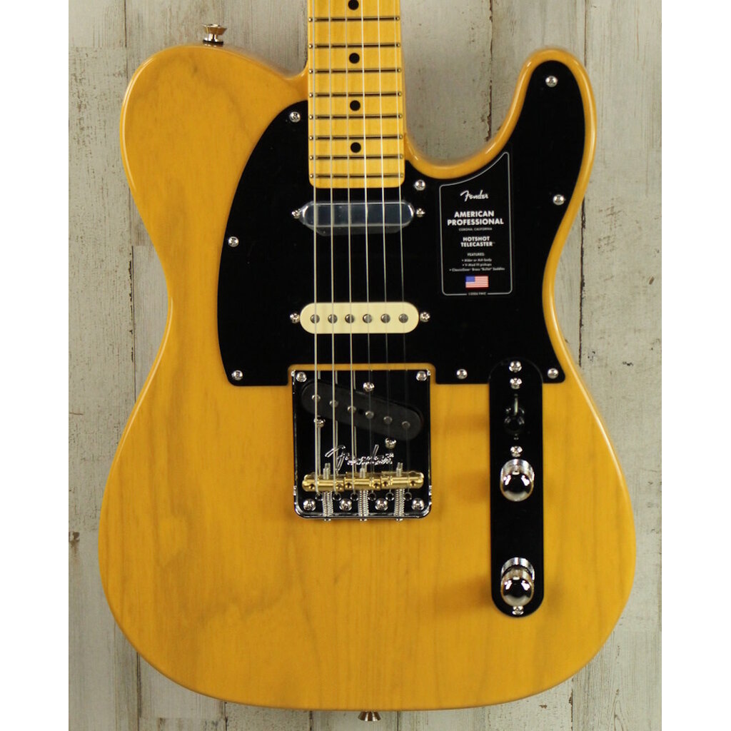 Fender DEMO Fender American Professional Hot Shot Telecaster - Butterscotch Blonde (437)