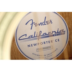 Fender DEMO Fender California Deluxe Newporter CE - White Blonde (231)
