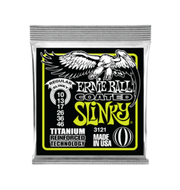 Ernie Ball NEW Ernie Ball Regular Slinky Coated Titanium RPS Electric Strings - .010-.046